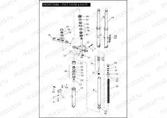 FRONT FORK - FXST, FXSTB & FXSTC