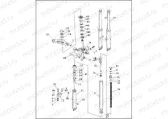 FRONT FORK - FXST, FXSTC & FXSTB