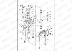 FRONT FORK - FXSTS/I