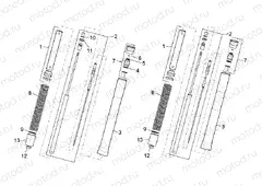 Front fork I