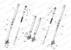 Front fork Kayaba