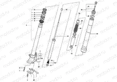 Front Fork Left F4 SPR-SENNA