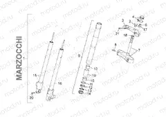 Front fork Marzocchi