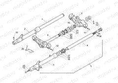 Front fork Marzocchi
