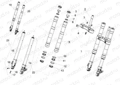 Front fork Ming Xing