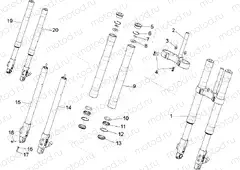 Front fork Ming Xing