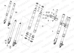 Front fork Ming Xing