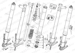 FRONT FORK [MOD:DVLR;XST:CHN]