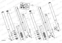FRONT FORK [MOD:HYM 950]
