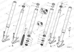 FRONT FORK [MOD:M 821]