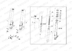 Front fork Sachs