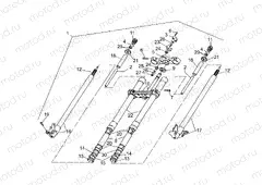 Front fork T