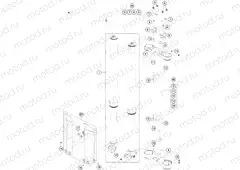 FRONT FORK, TRIPLE CLAMP|Frame|01