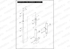 FRONT FORK - TUBE ASSEMBLIES & SLIDERS