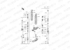 Front Fork(JKALX125CCDA09711-)