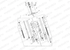 Front Forks & Lower Yoke 914973