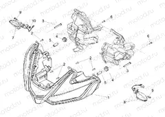 Front headlamps