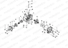 FRONT HOUSING - A01CH42AA (4964436443C011) | FRONT HOUSING - A01CH42AA (4964436443C011)