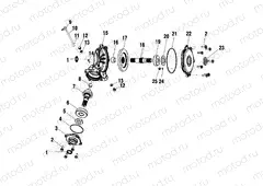 FRONT HOUSING - A02CK42AA/AB (4970327032C02) | FRONT HOUSING - A02CK42AA/AB (4970327032C02)