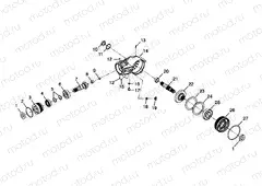 FRONT HOUSING - W98CH50AB (4945714571c013) | FRONT HOUSING - W98CH50AB (4945714571c013)