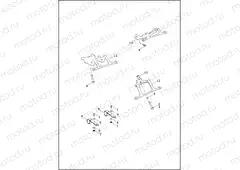 FRONT LICENSE PLATE BRACKETS, HD3 - FLFBS, FLHCS, FXBBS, FXBRS, FXFBS