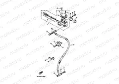 Front master cylinder
