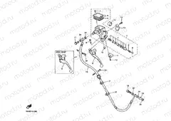 Front master cylinder 2