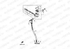 Front master cylinder