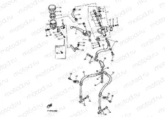Front master cylinder