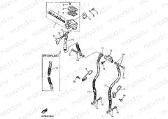 Front master cylinder