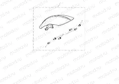 Front Mudguard Kit Short