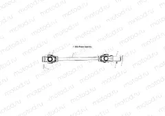 FRONT PROP SHAFT - A04CD32FB (4986268626B10) | FRONT PROP SHAFT - A04CD32FB (4986268626B10)