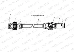 FRONT PROP SHAFT - A04CH68AP/AQ/AU/CU (4987468746B04) | FRONT PROP SHAFT - A04CH68AP/AQ/AU/CU (4987468746B04)