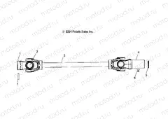 FRONT PROP SHAFT - A05JD32AA (4995169516B08) | FRONT PROP SHAFT - A05JD32AA (4995169516B08)