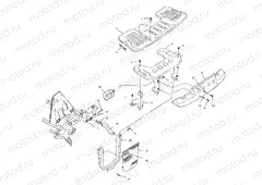 FRONT RACK and BUMPER MOUNTING - A00CH33AC (4959905990A009) | FRONT RACK and BUMPER MOUNTING - A00CH33AC (4959905990A009)