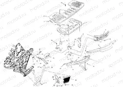 FRONT RACK and BUMPER MOUNTING - A01CB32AA (4963966396A007) | FRONT RACK and BUMPER MOUNTING - A01CB32AA (4963966396A007)