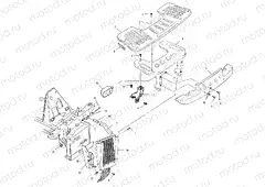 FRONT RACK and BUMPER MOUNTING - A02CK42AA/AB (4970327032A07) | FRONT RACK and BUMPER MOUNTING - A02CK42AA/AB (4970327032A07)