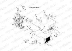 FRONT RACK and BUMPER MOUNTING - A04CD32AA/AB/AC/FB (4986268626A07) | FRONT RACK and BUMPER MOUNTING - A04CD32AA/AB/AC/FB (4986268626A07)