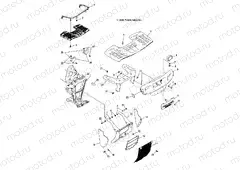 FRONT RACK AND BUMPER MOUNTING - A04CH42AQ/AR/AS/AT/AV (4987258725A07) | FRONT RACK AND BUMPER MOUNTING - A04CH42AQ/AR/AS/AT/AV (4987258725A07)