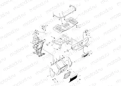 FRONT RACK AND BUMPER MOUNTING - A04CH50AA/AC/AE/AG (4986088608A07) | FRONT RACK AND BUMPER MOUNTING - A04CH50AA/AC/AE/AG (4986088608A07)