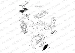FRONT RACK AND BUMPER MOUNTING - A04CH50AO/AQ/AR/AS/AT/AV/AW/AX (4987288728A07) | FRONT RACK AND BUMPER MOUNTING - A04CH50AO/AQ/AR/AS/AT/AV/AW/AX (4987288728A07)