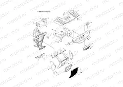 FRONT RACK and BUMPER MOUNTING - A04CH68AK/AL/AN/AO (4987438743A07) | FRONT RACK and BUMPER MOUNTING - A04CH68AK/AL/AN/AO (4987438743A07)