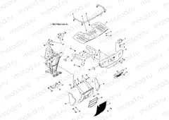 FRONT RACK and BUMPER MOUNTING - A04CH68AP/AQ/AU/CU (4987468746A07) | FRONT RACK and BUMPER MOUNTING - A04CH68AP/AQ/AU/CU (4987468746A07)