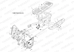 FRONT RACK and BUMPER MOUNTING - A04CL50AA (4986288628A06) | FRONT RACK and BUMPER MOUNTING - A04CL50AA (4986288628A06)