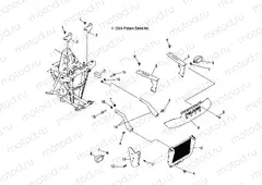 FRONT RACK and BUMPER MOUNTING - A05CD32AA/AB/AC (4994909490A07) | FRONT RACK and BUMPER MOUNTING - A05CD32AA/AB/AC (4994909490A07)
