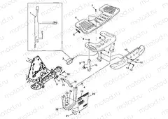 FRONT RACK and BUMPER MOUNTING - A99CC28CA (4949484948a010) | FRONT RACK and BUMPER MOUNTING - A99CC28CA (4949484948a010)