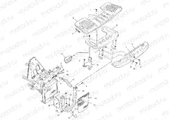 FRONT RACK and BUMPER MOUNTING - A99CH45IA (4949154915A009) | FRONT RACK and BUMPER MOUNTING - A99CH45IA (4949154915A009)