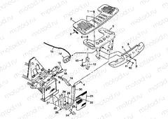 FRONT RACK and BUMPER MOUNTING - S98CH50E(B) (4950135013a009) | FRONT RACK and BUMPER MOUNTING - S98CH50E(B) (4950135013a009)
