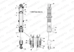 FRONT SHOCK - A05GJ50AA (4999201849920184B14) | FRONT SHOCK - A05GJ50AA (4999201849920184B14)