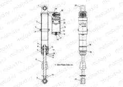 FRONT SHOCK - A05GJ50AB/AC (4995119511C02) | FRONT SHOCK - A05GJ50AB/AC (4995119511C02)